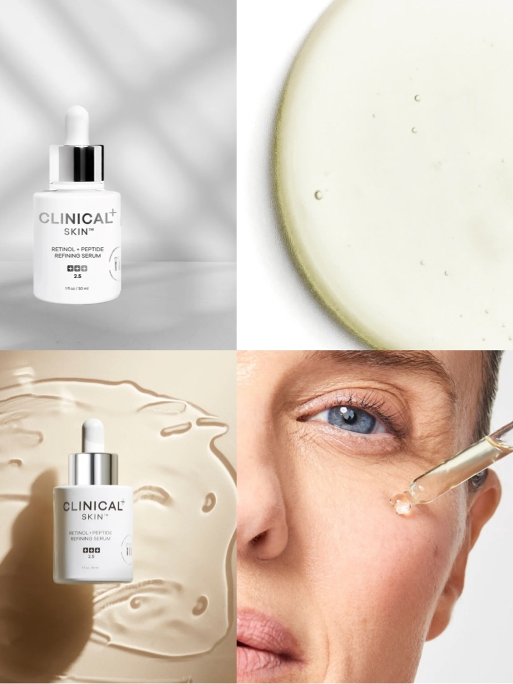 NIB Clinical Skin Retinol + Peptide Refining Serum